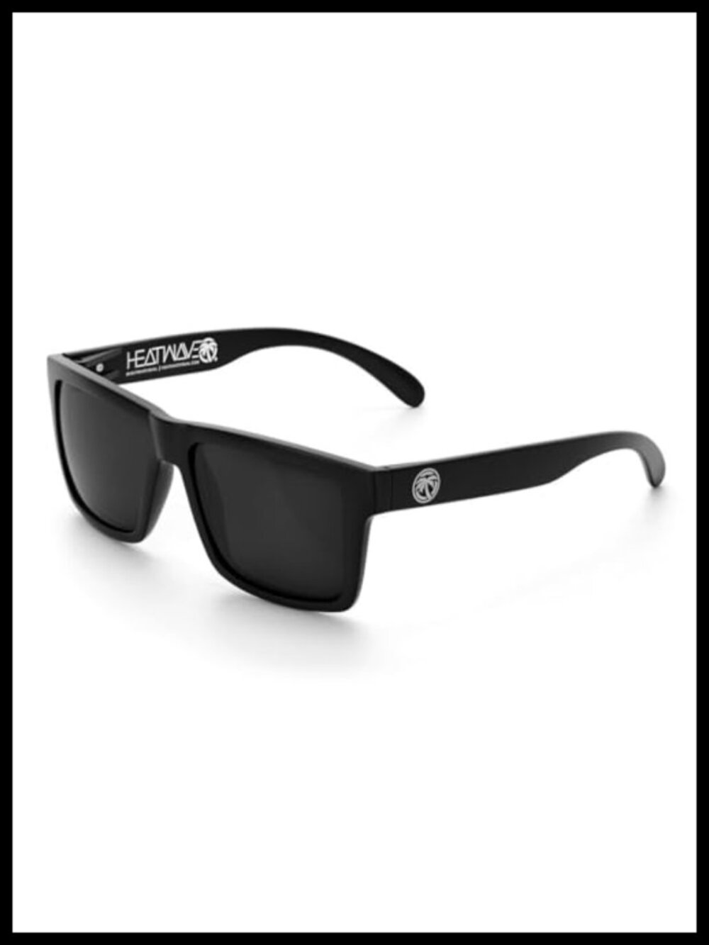 ANSI Z87 Rated Sports Sunglasses with Metallic Palm Logo Arm Emblem - UV400
